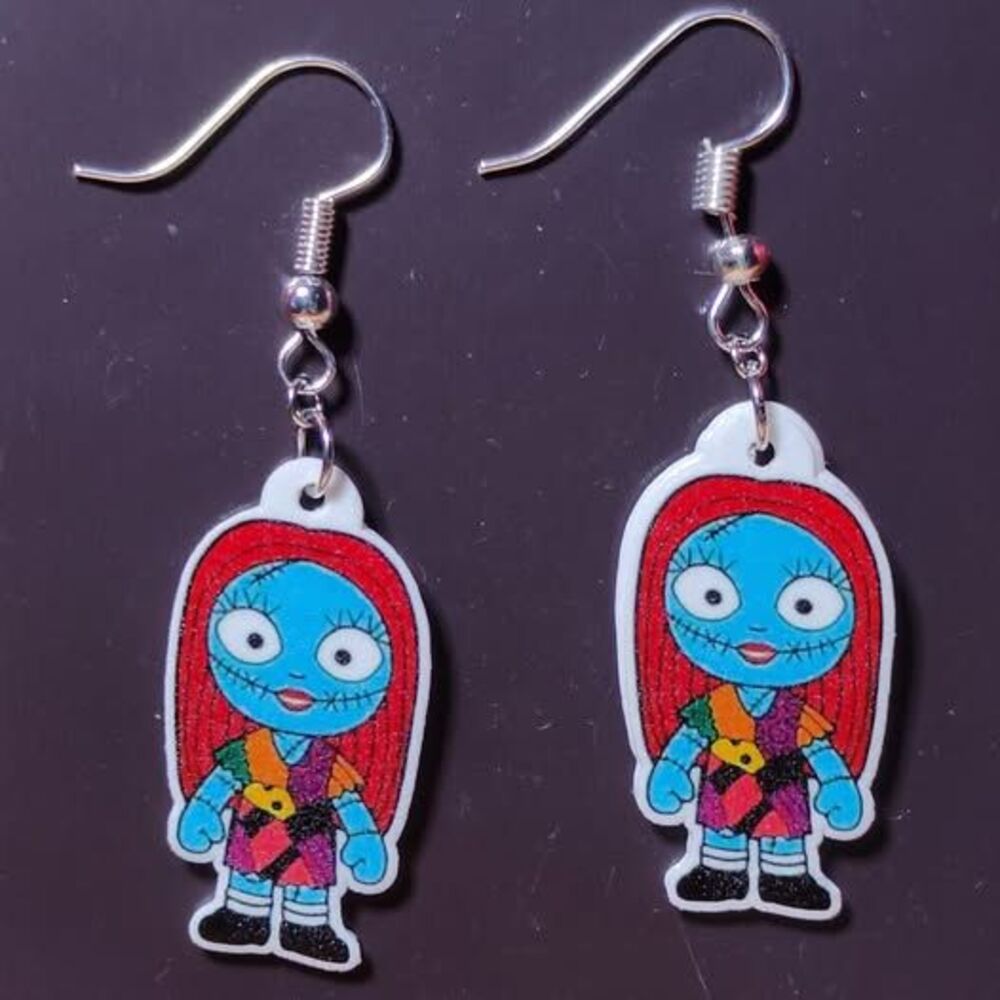 Nightmare Before Christmas Sally Earrings or Charms